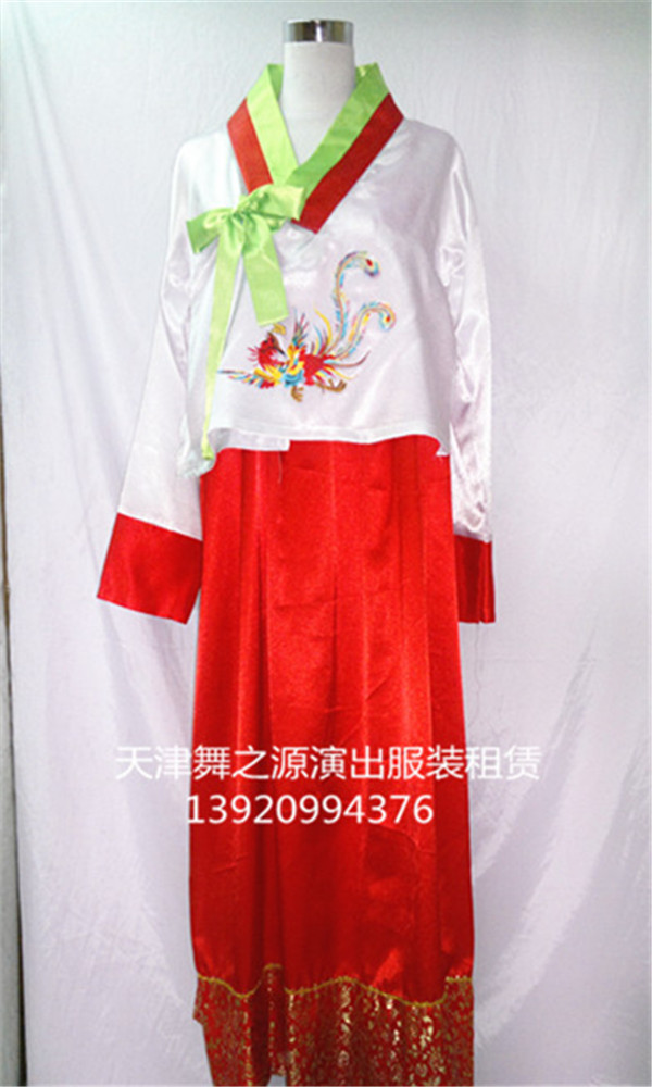 白色红裙朝鲜2